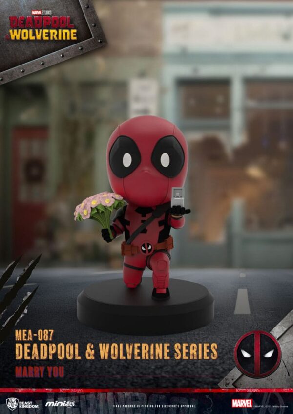 Deadpool 3 Deadpool & Wolverine Series Mini Egg Attack Figuras 8 cm