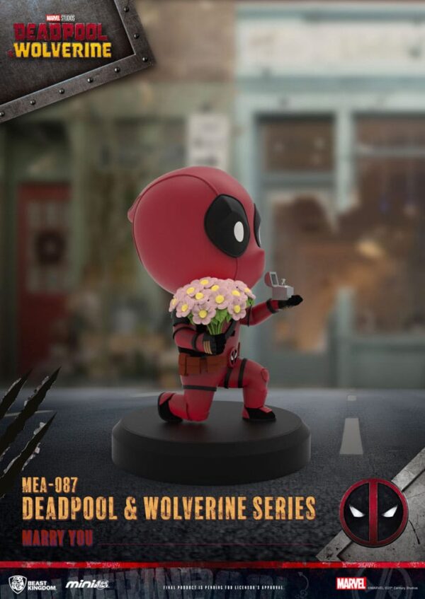 Deadpool 3 Deadpool & Wolverine Series Mini Egg Attack Figuras 8 cm