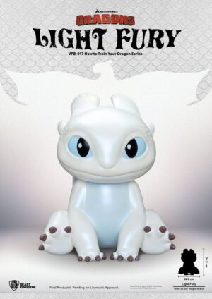 How to Train Your Dragon Funktional Figura Vinyl Light Fury 35 cm