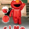 Sesame Street Syaking Bang Vinyl Piggy Bank Elmo 47 cm