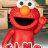 Sesame Street Syaking Bang Vinyl Piggy Bank Elmo 47 cm