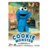 Sesame Street Syaking Bang Series PVC coin bank Cookie Monster 47 cm