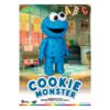 Sesame Street Syaking Bang Series PVC coin bank Cookie Monster 47 cm