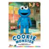 Sesame Street Syaking Bang Series PVC coin bank Cookie Monster 47 cm