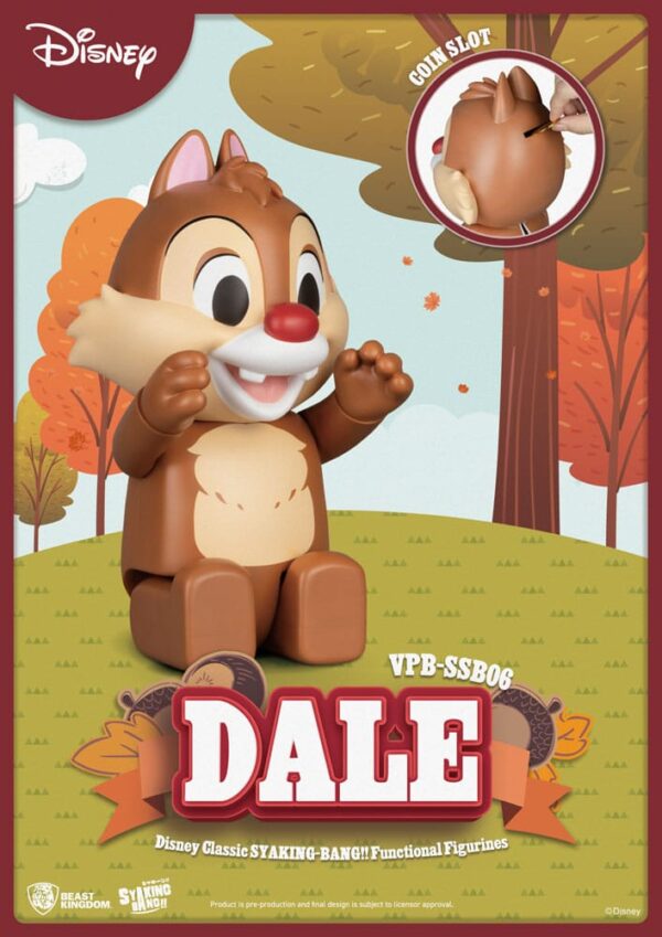 Disney: Classic Chip 'n' Dale Syaking Bang PVC Figur Dale 33 cm