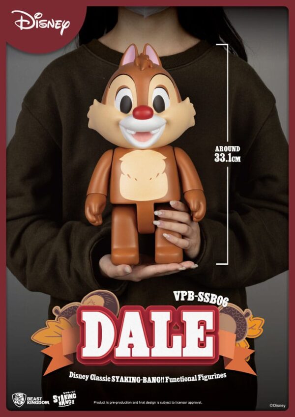 Disney: Classic Chip 'n' Dale Syaking Bang PVC Figur Dale 33 cm