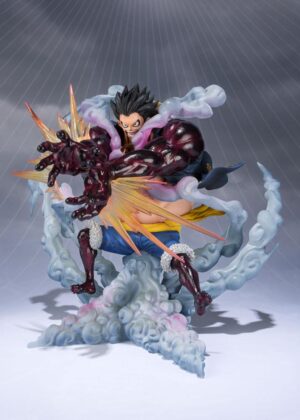 One Piece FiguartsZERO PVC Szobor Monkey D. Luffy Gear 4 Leo Bazooka Reissue 18 cm