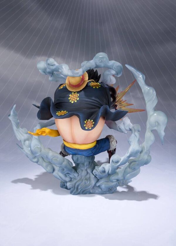 One Piece FiguartsZERO PVC Szobor Monkey D. Luffy Gear 4 Leo Bazooka Reissue 18 cm