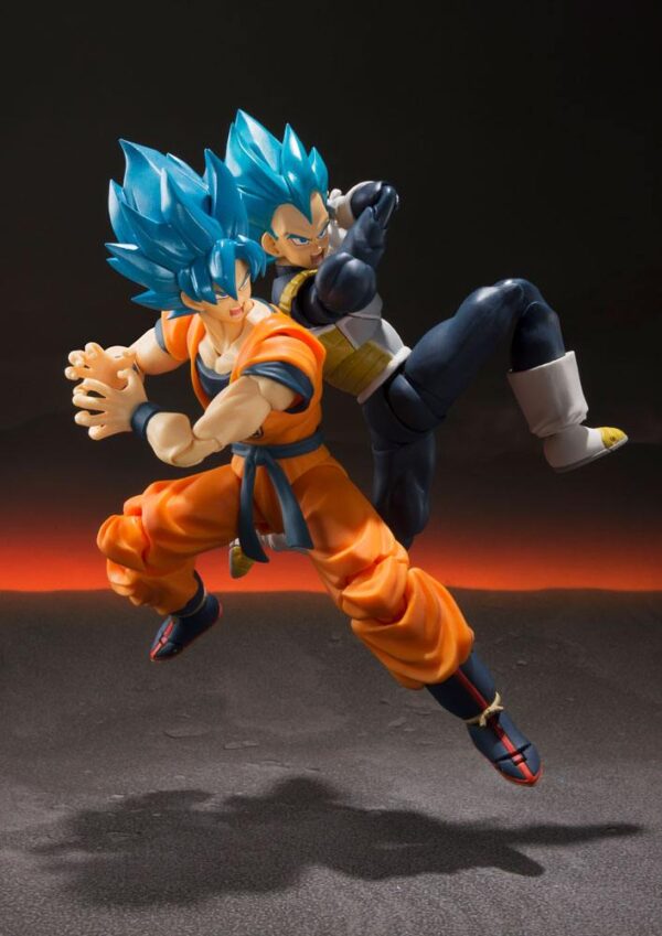 Dragon Ball Super Broly S.H. Figuarts Akció Figura Super Saiyan God Super Saiyan Goku Super 14 cm