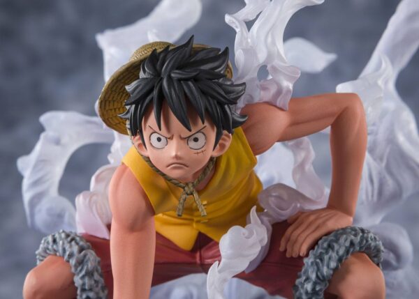 One Piece FiguartsZERO PVC Szobor Monkey D. Luffy Summit Battle Reissue 12 cm