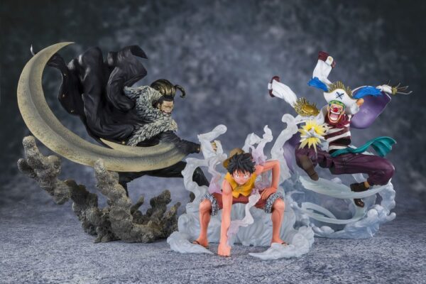 One Piece FiguartsZERO PVC Szobor Monkey D. Luffy Summit Battle Reissue 12 cm