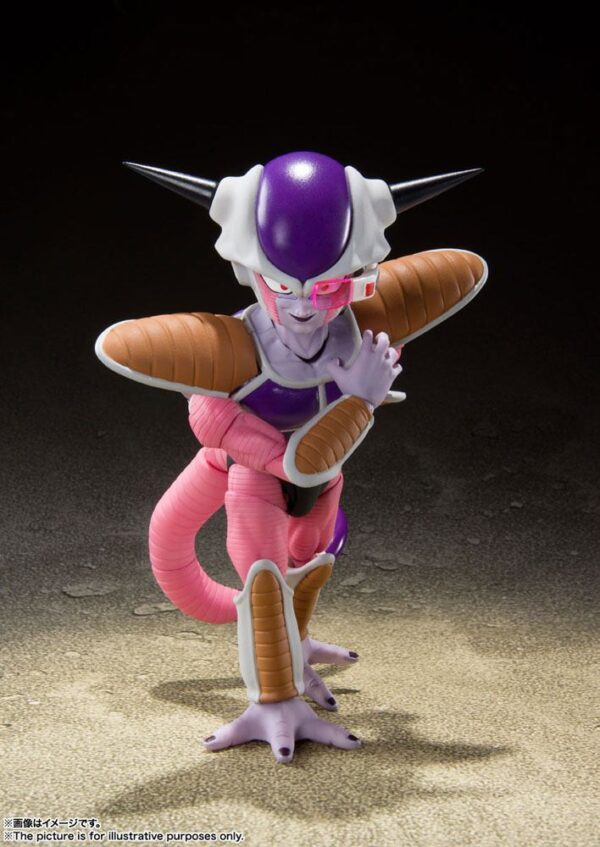 Dragonball Z S.H. Figuarts Akció Figura Frieza First Form & Frieza Pod Set 11 cm