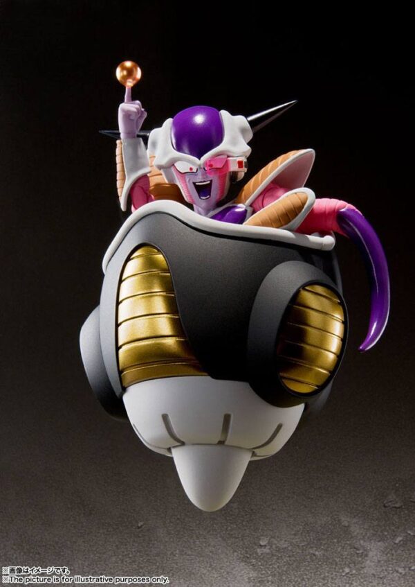 Dragonball Z S.H. Figuarts Akció Figura Frieza First Form & Frieza Pod Set 11 cm
