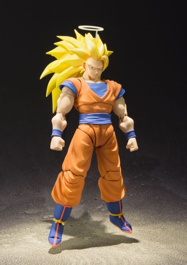 Dragon Ball Z S.H. Figuarts Akció Figura SSJ 3 Son Goku 16 cm
