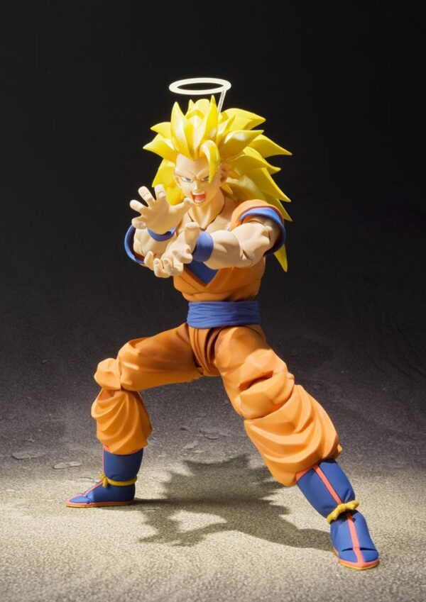 Dragon Ball Z S.H. Figuarts Akció Figura SSJ 3 Son Goku 16 cm