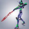 Evangelion: 3.0+1.0 Thrice Upon a Time Robot Spirits Akció Figura Side EVA  Evangelion Test Type-01 + Spear of Cassius Renewal Color Edition Reissue