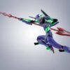 Evangelion: 3.0+1.0 Thrice Upon a Time Robot Spirits Akció Figura Side EVA  Evangelion Test Type-01 + Spear of Cassius Renewal Color Edition Reissue