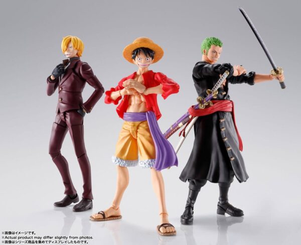 One Piece S.H. Figuarts Akció Figura Monkey D. Luffy (The Raid on Onigashima) 14 cm