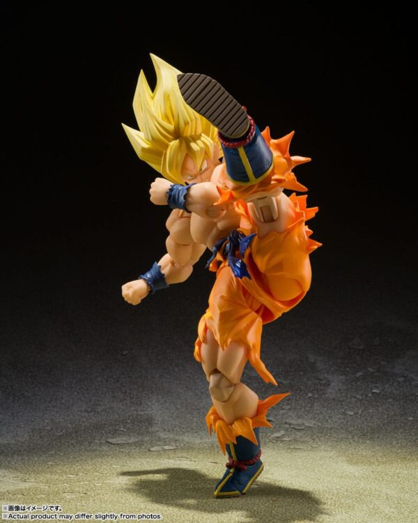 Dragon Ball Z S.H. Figuarts Akció Figura Super Saiyan Son Goku - Legendary Super Saiyan - 14 cm