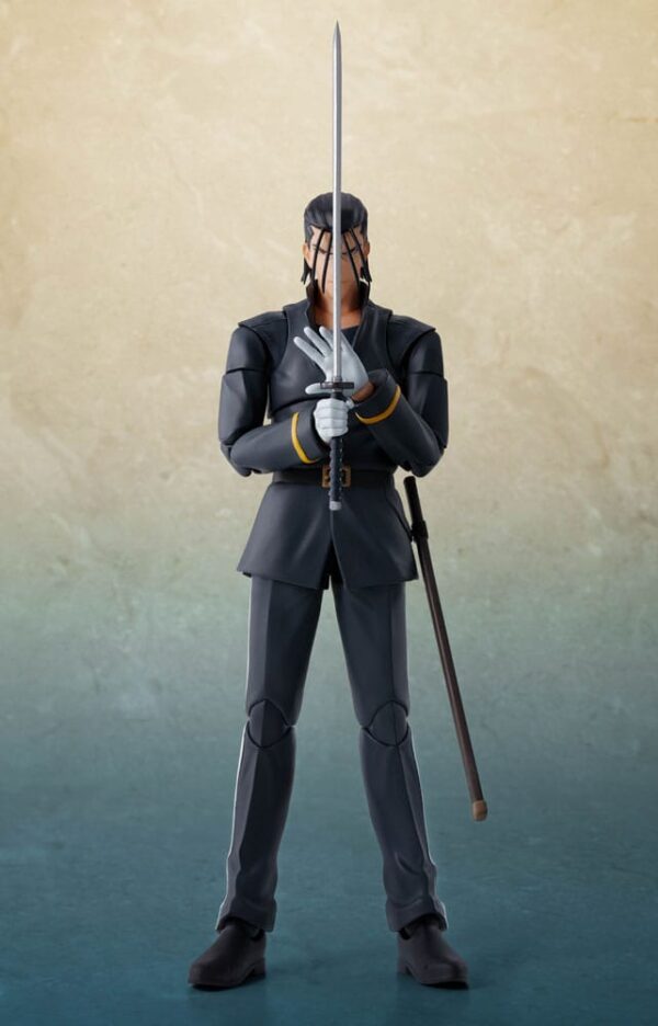 Rurouni Kenshin: Meiji Swordsman Romantic Story S.H. Figuarts Akció Figura Hajime Saito 17 cm