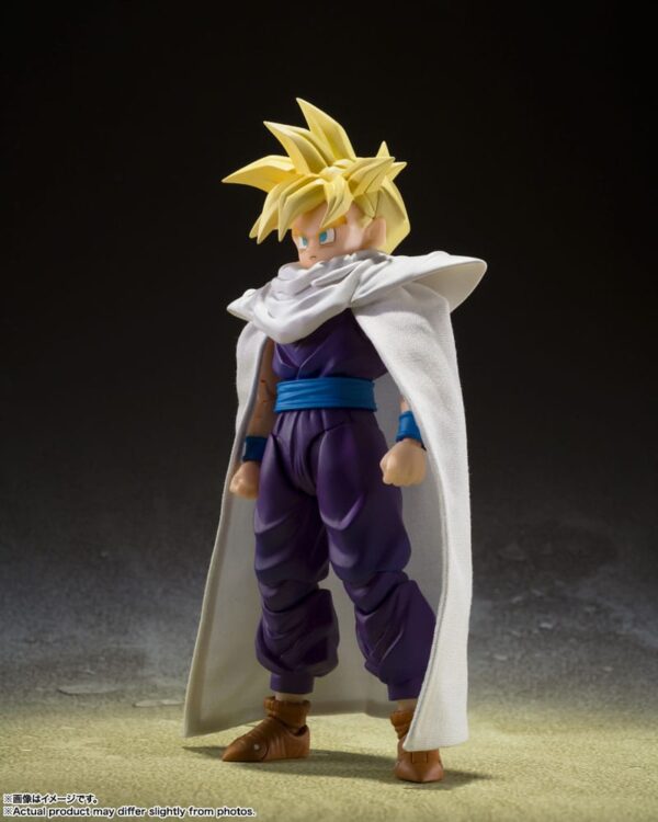 Dragon Ball Z S.H. Figuarts Akció Figura Super Saiyan Son Gohan - The Warrior Who Surpassed Goku 11 cm