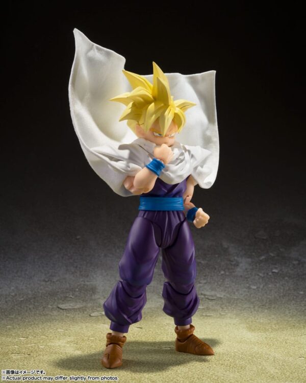 Dragon Ball Z S.H. Figuarts Akció Figura Super Saiyan Son Gohan - The Warrior Who Surpassed Goku 11 cm