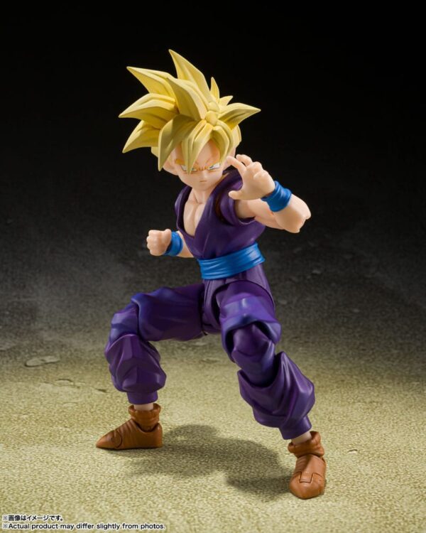 Dragon Ball Z S.H. Figuarts Akció Figura Super Saiyan Son Gohan - The Warrior Who Surpassed Goku 11 cm