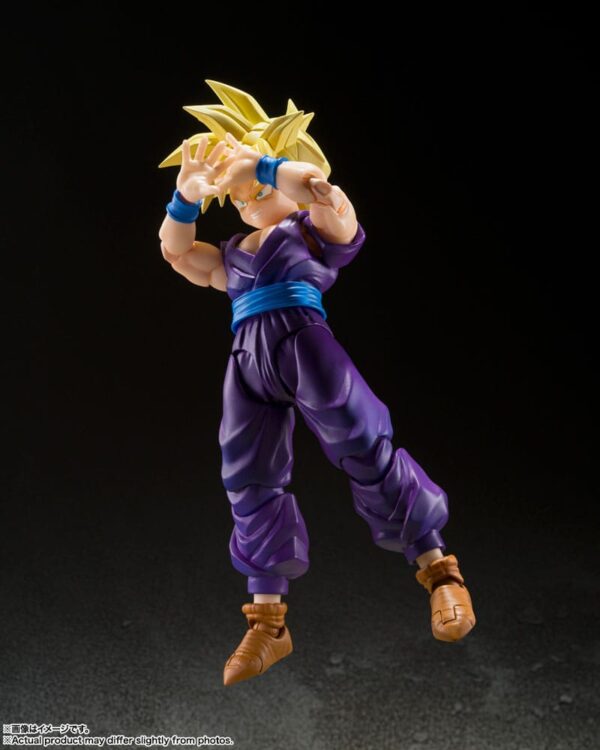 Dragon Ball Z S.H. Figuarts Akció Figura Super Saiyan Son Gohan - The Warrior Who Surpassed Goku 11 cm