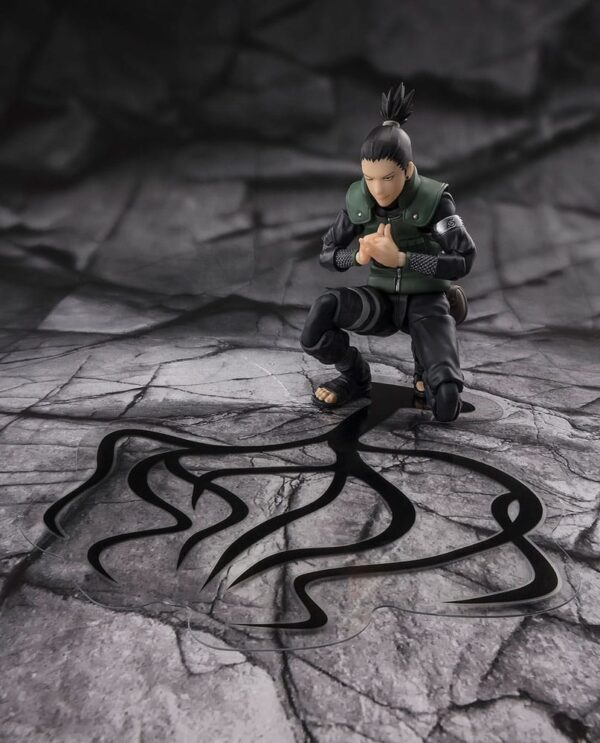 Naruto Shippuden S.H. Figuarts Akció Figura Shikamura Nara Brilliant Strategist 15 cm