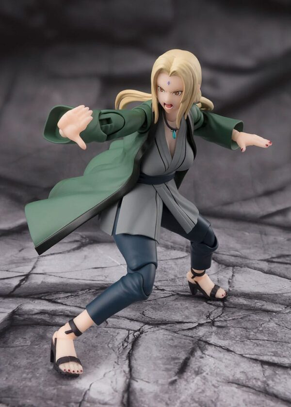 Naruto S.H.Figuarts Akció Figura Tsunade The legendary Medical Ninja 14 cm