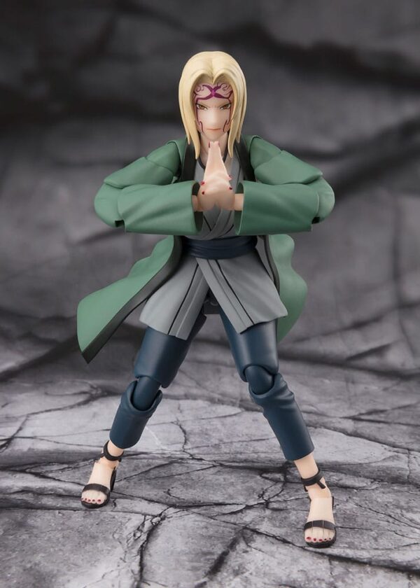 Naruto S.H.Figuarts Akció Figura Tsunade The legendary Medical Ninja 14 cm