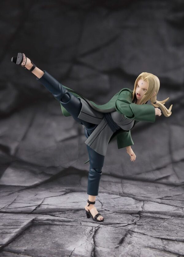 Naruto S.H.Figuarts Akció Figura Tsunade The legendary Medical Ninja 14 cm