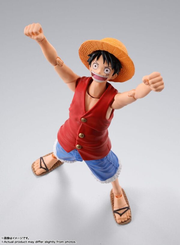 One Piece S.H. Figuarts Akció Figura Monkey D. Luffy Romance Dawn 15 cm