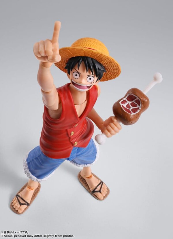 One Piece S.H. Figuarts Akció Figura Monkey D. Luffy Romance Dawn 15 cm