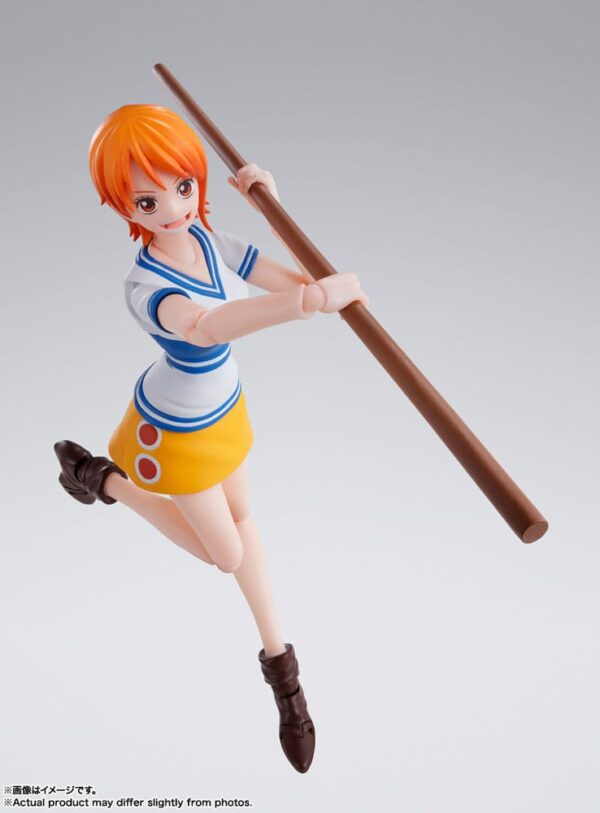 One Piece S.H. Figuarts Akció Figura Nami Romance Dawn 14 cm
