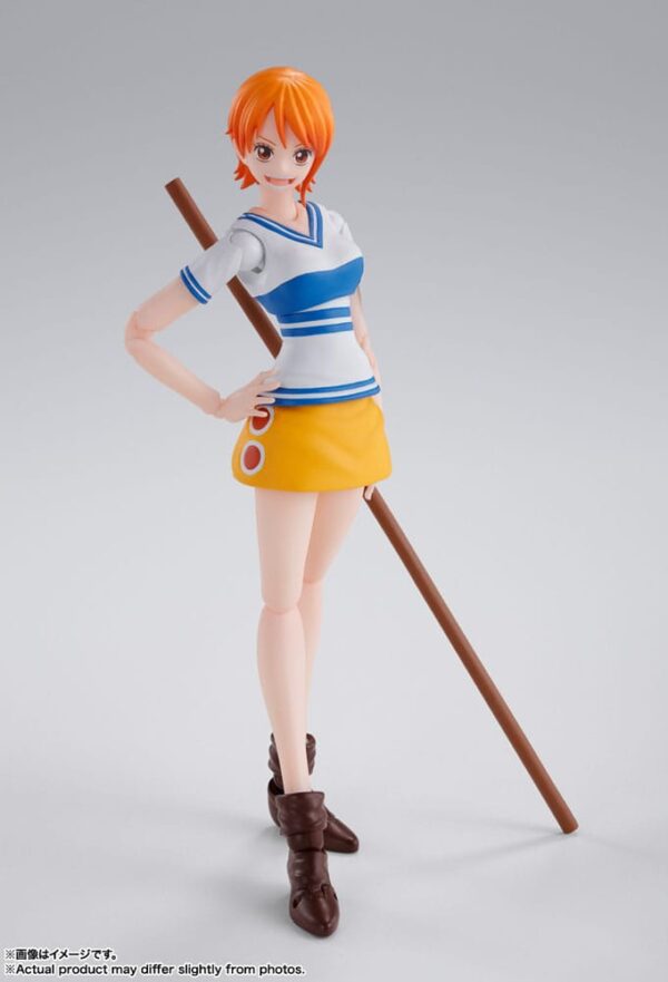 One Piece S.H. Figuarts Akció Figura Nami Romance Dawn 14 cm
