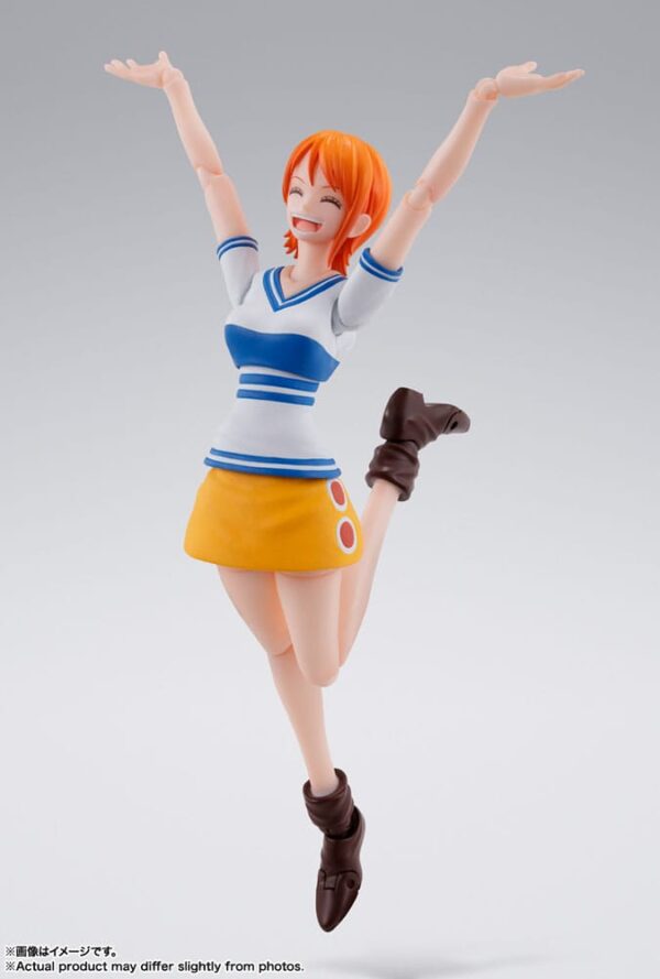 One Piece S.H. Figuarts Akció Figura Nami Romance Dawn 14 cm