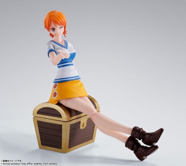 One Piece S.H. Figuarts Akció Figura Nami Romance Dawn 14 cm
