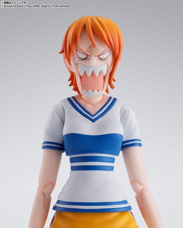 One Piece S.H. Figuarts Akció Figura Nami Romance Dawn 14 cm