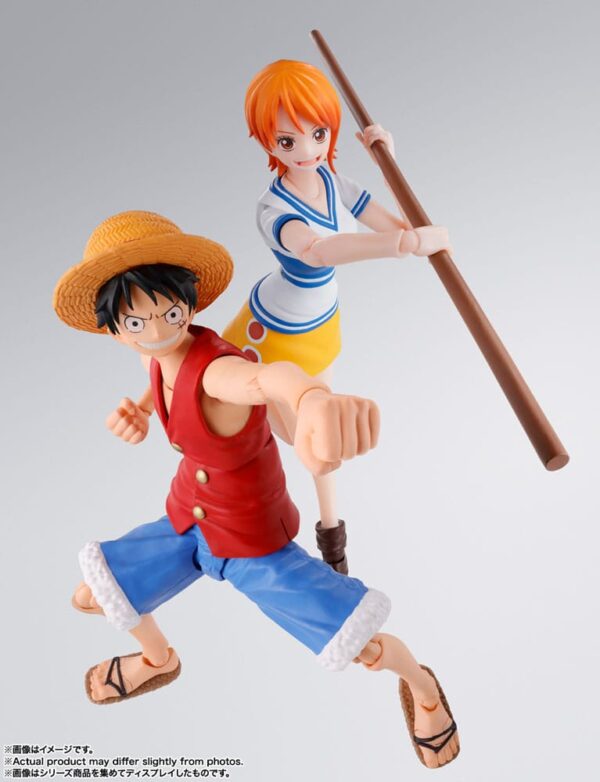 One Piece S.H. Figuarts Akció Figura Nami Romance Dawn 14 cm