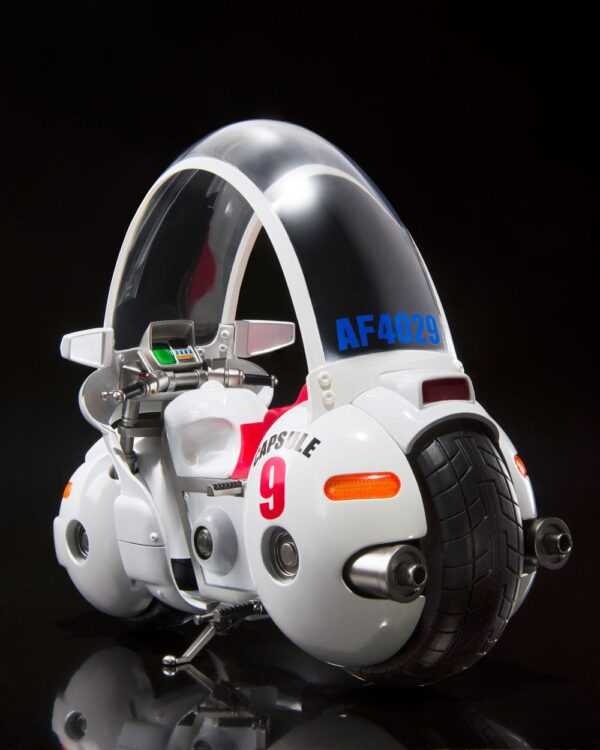 Dragon Ball S.H. Figuarts Jármű with Figura Bulma's Motorcycle Hoipoi Capsule No. 9 17 cm
