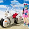 Dragon Ball S.H. Figuarts Jármű with Figura Bulma's Motorcycle Hoipoi Capsule No. 9 17 cm