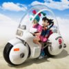 Dragon Ball S.H. Figuarts Jármű with Figura Bulma's Motorcycle Hoipoi Capsule No. 9 17 cm