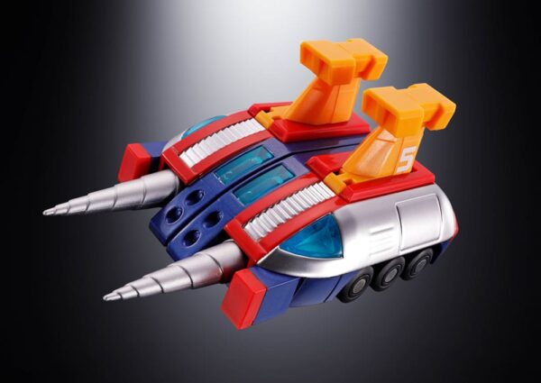 Chodenji Robo Combattler V Soul of Chogokin Diecast Akció Figura GX50-SP Com-Battler V Chogokin 50th Anniversary Ver. 25 cm
