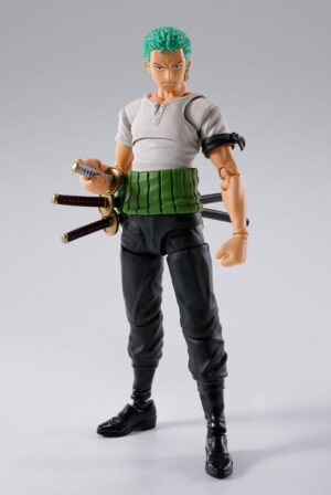 One Piece S.H.Figuarts Akció Figura Roronoa Zoro Romance Dawn Ver. 15 cm