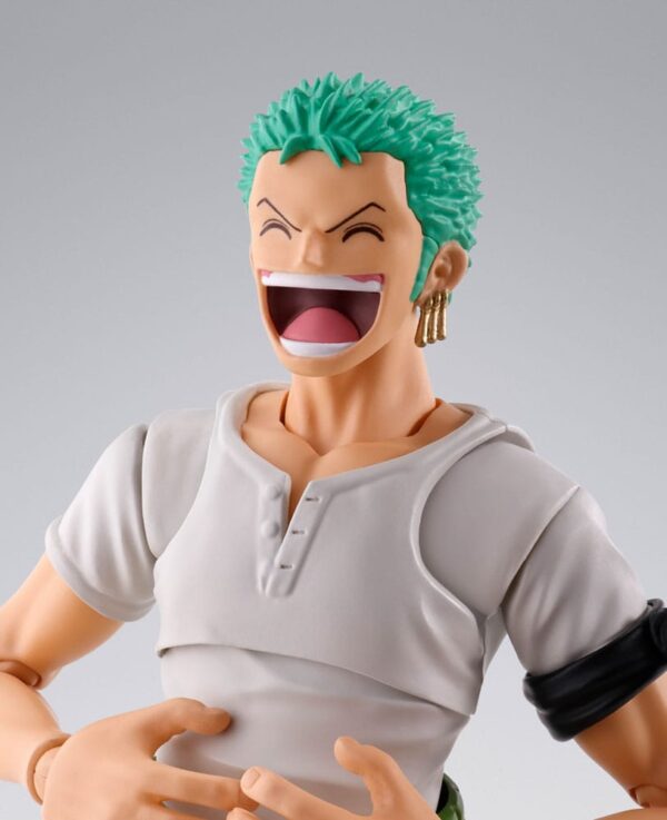 One Piece S.H.Figuarts Akció Figura Roronoa Zoro Romance Dawn Ver. 15 cm