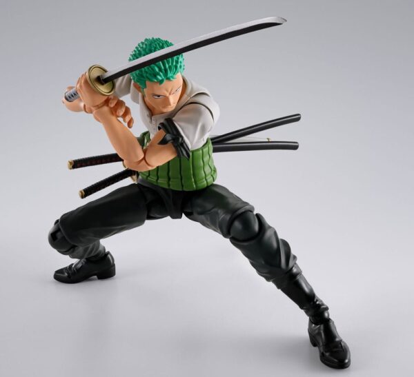 One Piece S.H.Figuarts Akció Figura Roronoa Zoro Romance Dawn Ver. 15 cm