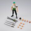One Piece S.H.Figuarts Akció Figura Roronoa Zoro Romance Dawn Ver. 15 cm