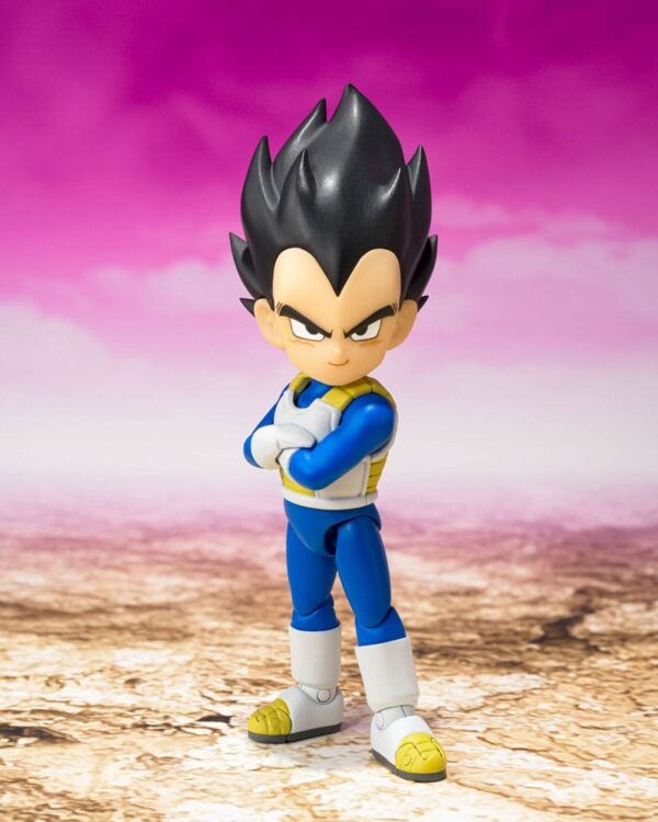 Dragon Ball Daima S.H.Figuarts Akció Figura Vegeta Mini 7 cm