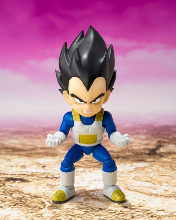 Dragon Ball Daima S.H.Figuarts Akció Figura Vegeta Mini 7 cm